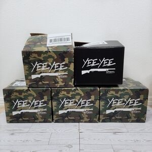 Yee Yee Apparel EMPTY Shipping Boxes Camo Green Black Used - FLATTENED Lot Of 5
